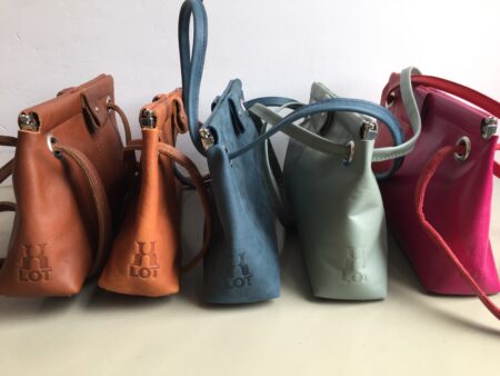 kniptasje BOBBY blauw 2 tinten