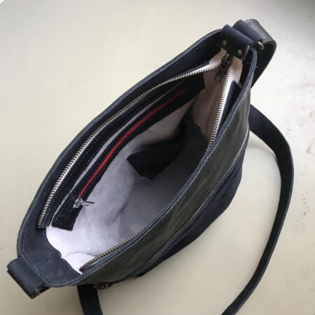 shopper SAMMY zwart / donkerblauw