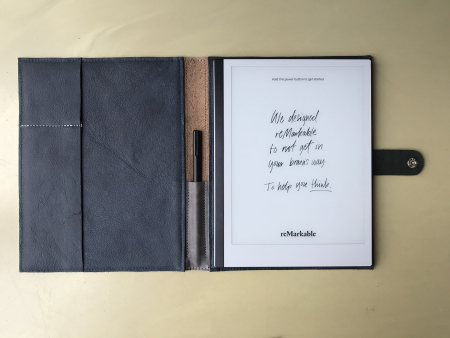 reMarkable1 papertablet cover leder