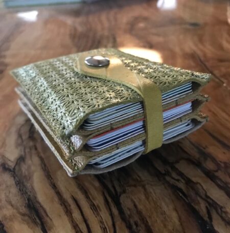 cardholder gevuld cardholder voor pasjes en visitekaartjes