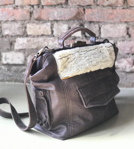 jas van tas achterkant Memory-tas gemaakt van oude jas