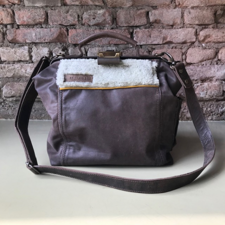 jas van tas front Memory-tas gemaakt van oude jas