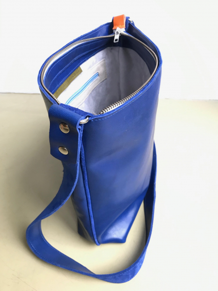 inktblauwe shopper open shopper BIC inktblauw