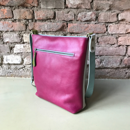 tony offwhite backside shopper TONY offwhite met stippen