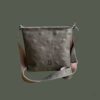 Tokyo front taupe roze shopper TOKYO taupe / roze met stippen