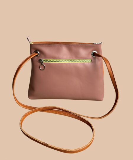 BILLY oranje / roze / cognac