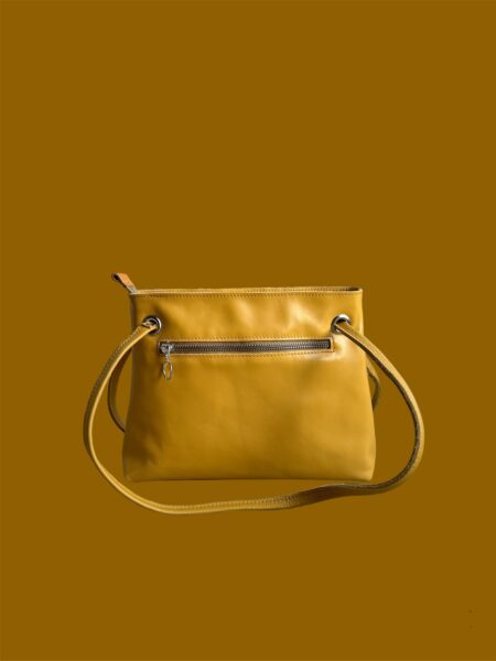 BILLY okergeel met print / geel