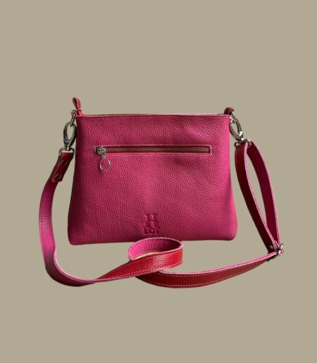 BILLY rood  met oranje hengsel