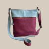 shopper SAMMY fuchsia / lichtblauw