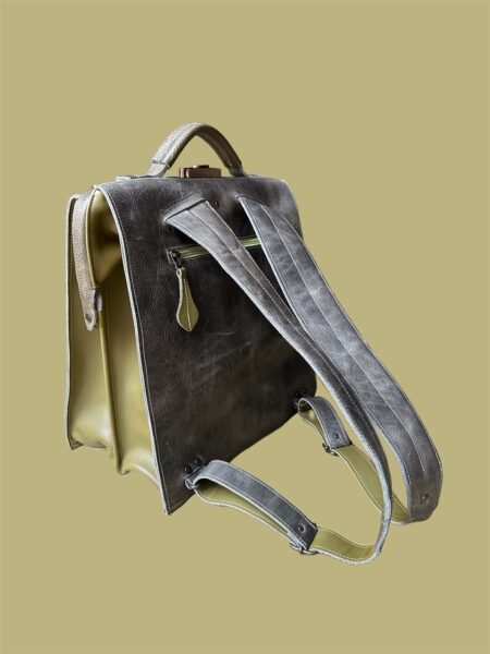 werktas rugtas renske1 Werktas rugzak doktertas groen / kaki