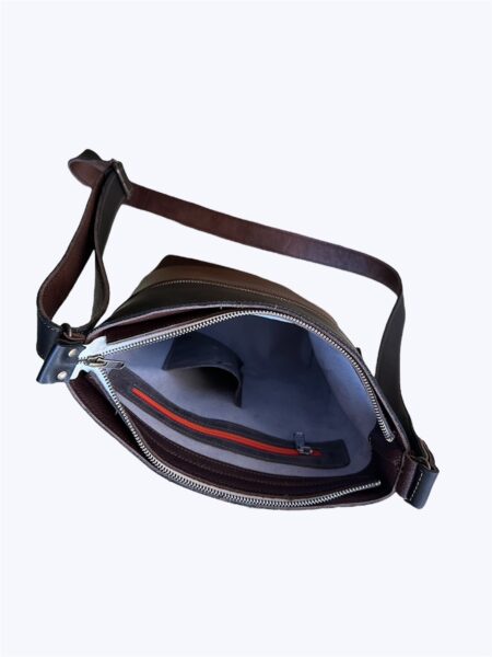 shopper SAMMY bruin / antraciet