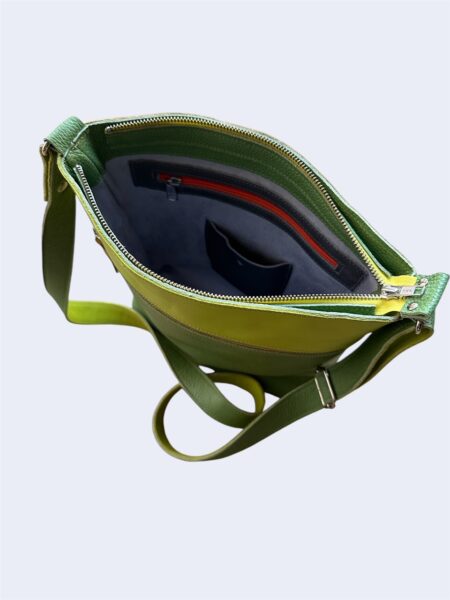 shopper SAMMY groen / fluorgeel