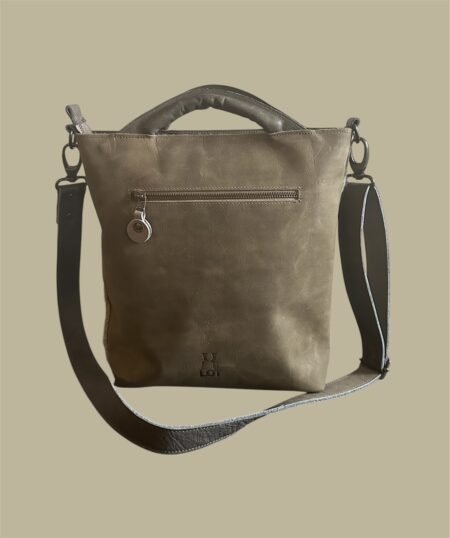 tony bruine koeienvacht front shopper TONY vacht met bruine stippen