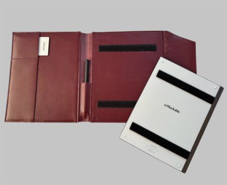 lederen cover voor reMarkable Paper Pro met flap