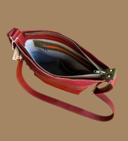 sammy terra fuchsia inside shopper SAMMY terra / fuchsia