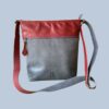 shopper SAMMY jeansblauw / rood