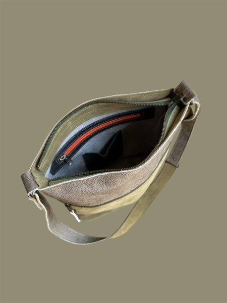 sammy zand suede beige pikkels inside shopper SAMMY suede zand / beige