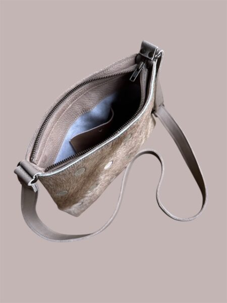 BILLY bruin vachtje met stippen